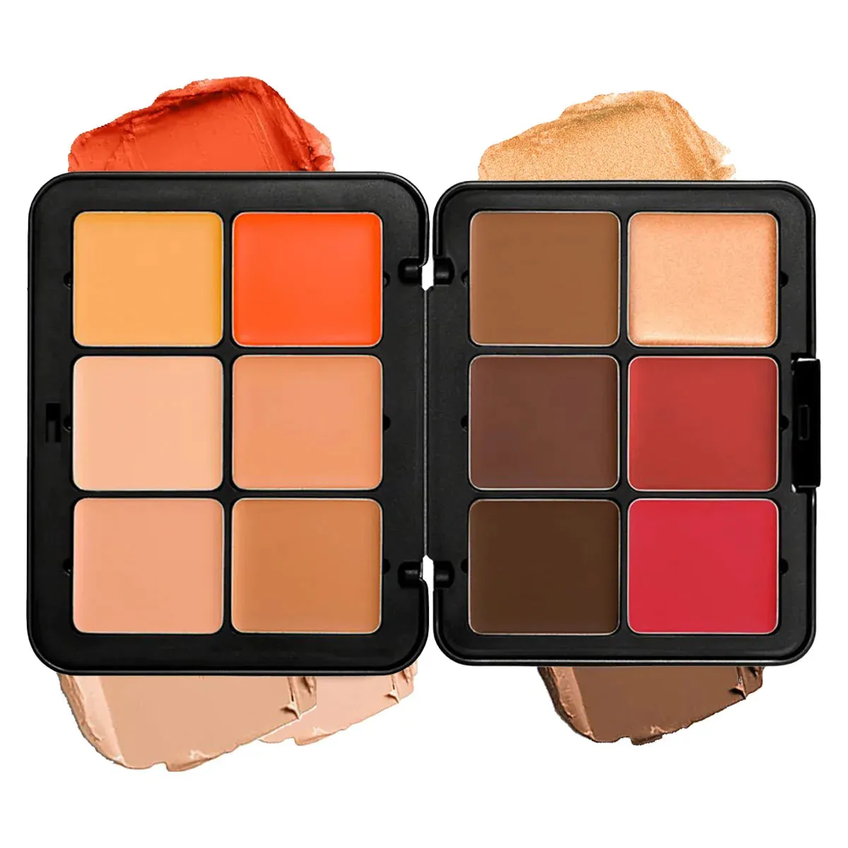 12-Color Box Multi-Color Cream Concealer Contour Blush and Highlighter Palette Makeup