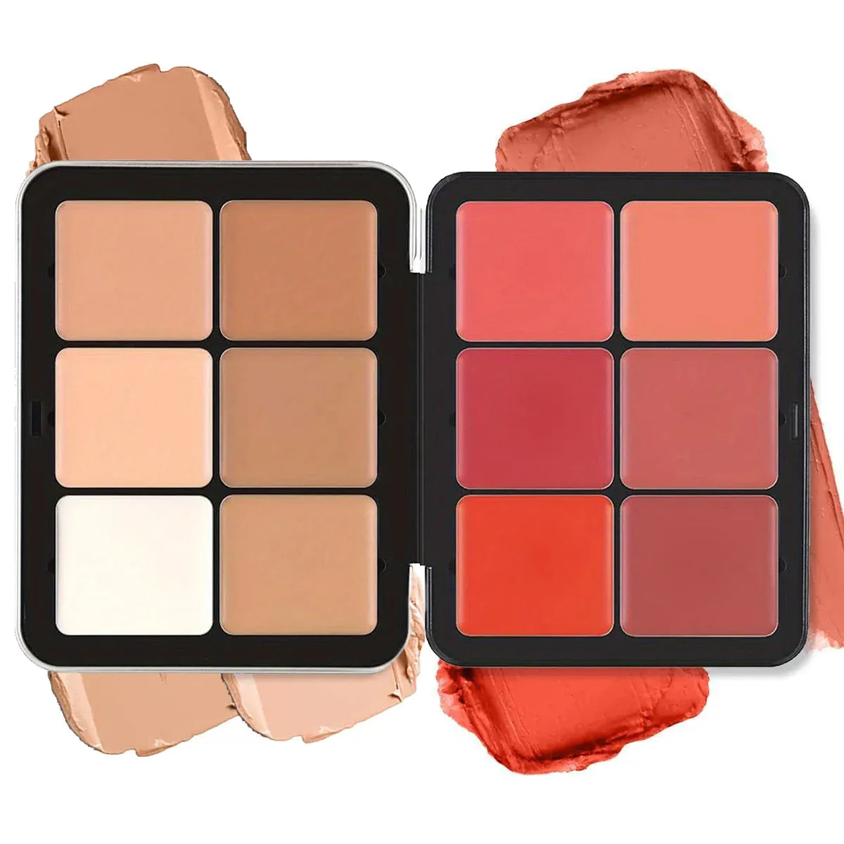 12-Color Box Multi-Color Cream Concealer Contour Blush and Highlighter Palette Makeup