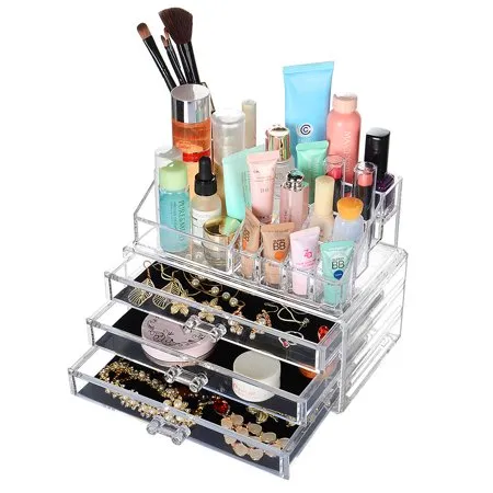 3 Drawer Acrylic Cosmetic Organizer