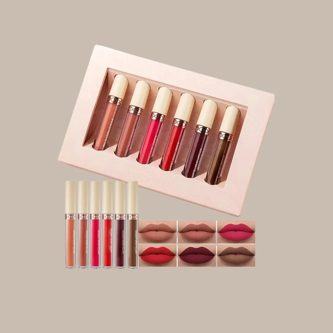 6 Pcs Set Lip Gloss