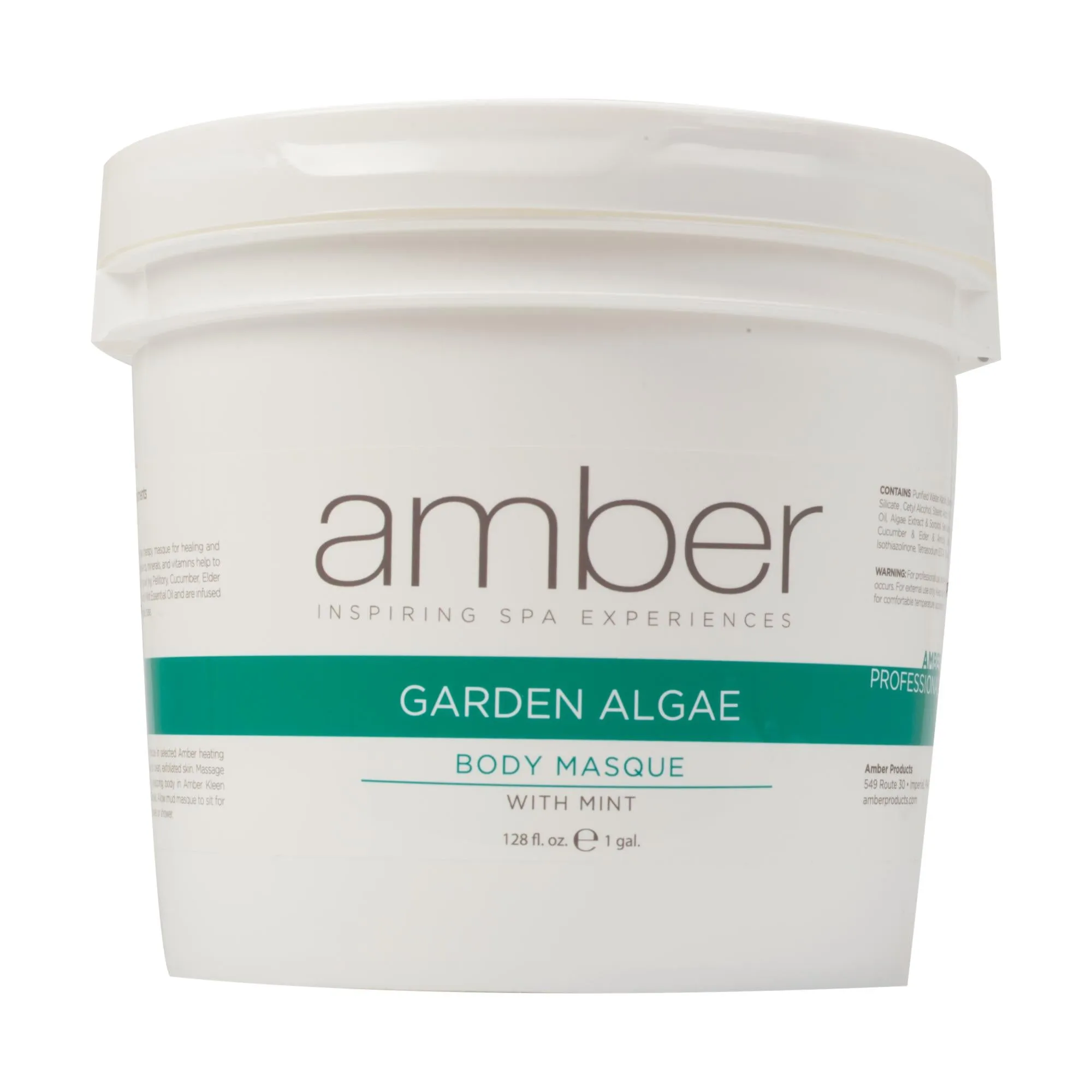 Amber Body Masque, Garden Mint Algae, 1 gallon