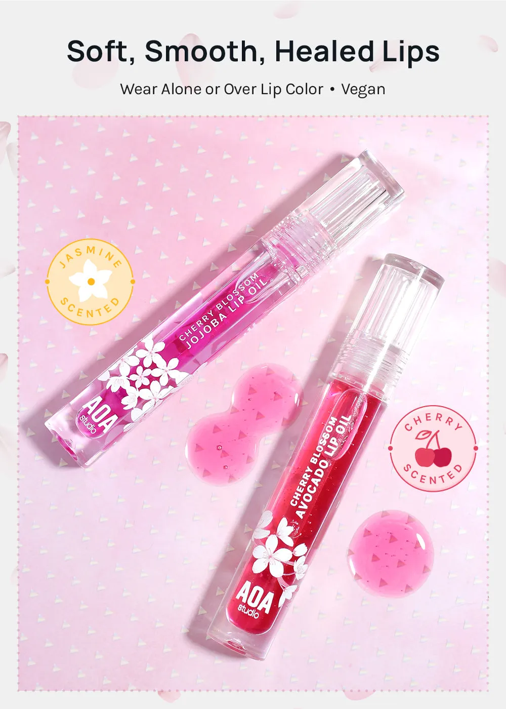 AOA Cherry Blossom Lip Oils