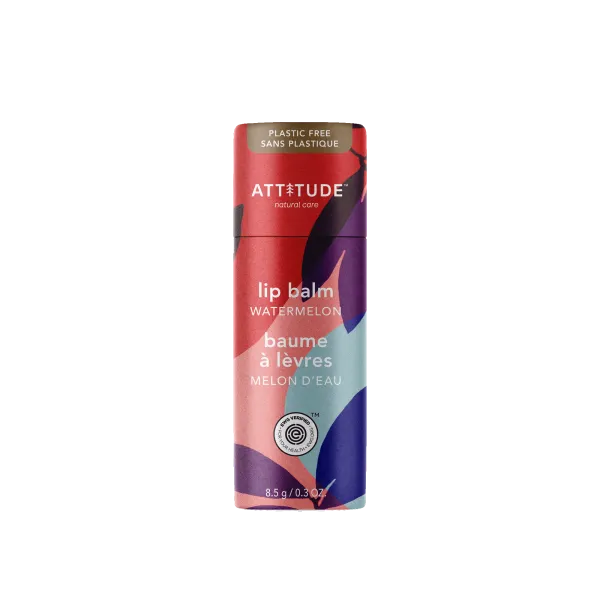 Attitude- Leaves Bar Lip Balm Watermelon