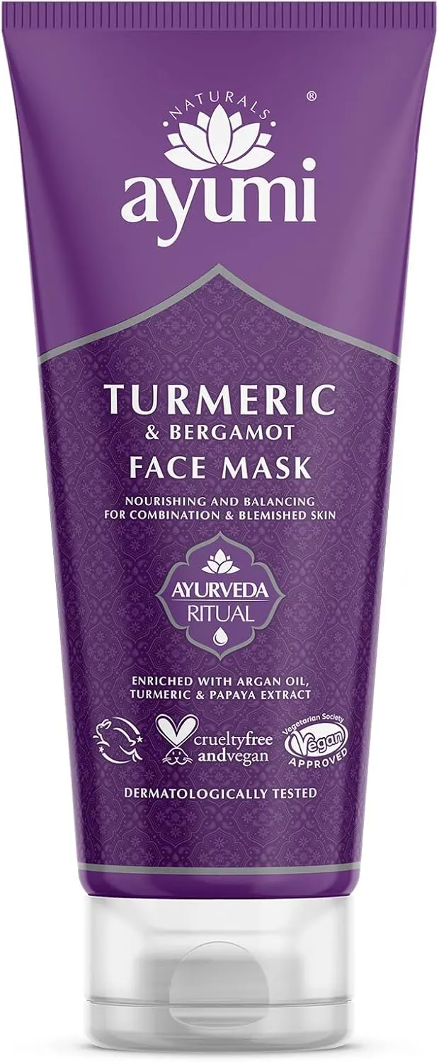 Ayumi Naturals Turmeric And Bergamot Face Mask 100ml