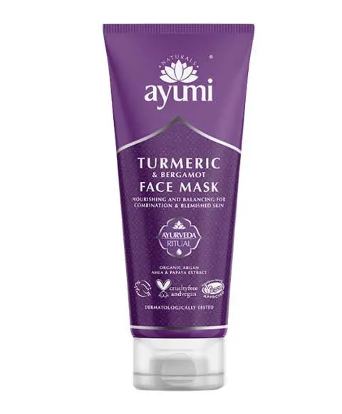 Ayumi Naturals Turmeric And Bergamot Face Mask 100ml