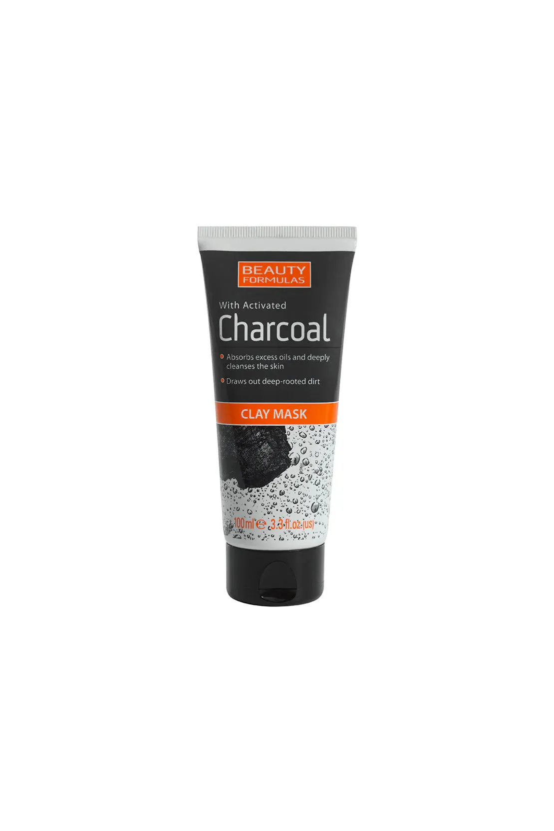 Beauty Formulas Charcoal Activated Clay Mask 100ml