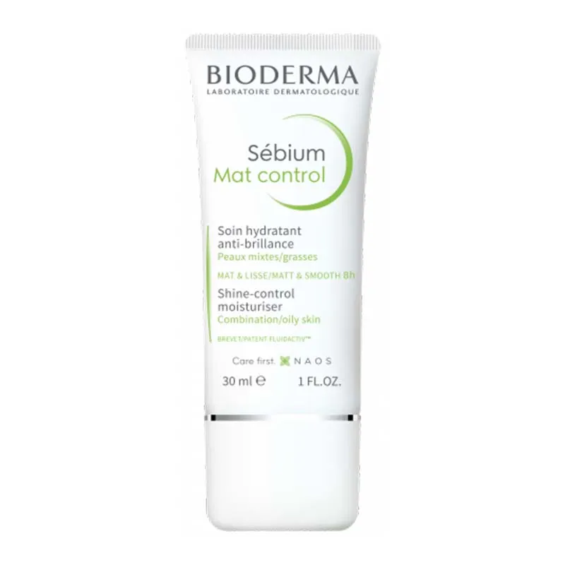 Bioderma Sébium Mat Control Shine-Control Moisturiser