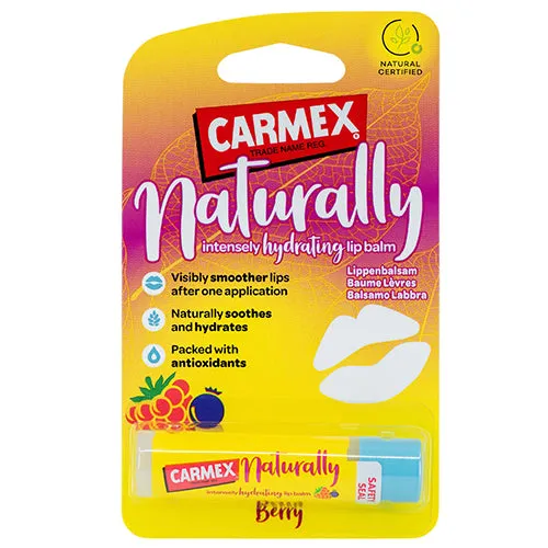 Carmex Naturally Berry Lip Balm 4.25g