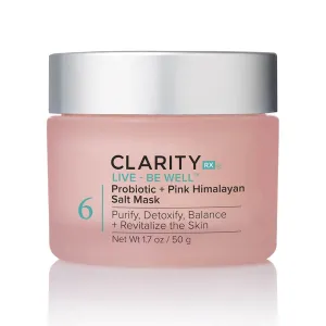 ClarityRx Live   Be Well Probiotic Pink Himalayan Salt Mask