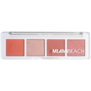 Collection Cosmetics Miami Beach 4 Colour Mini Eyeshadow Palette