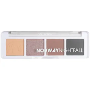 Collection Cosmetics Norway Nightfall 4 Colour Mini Eyeshadow Palette