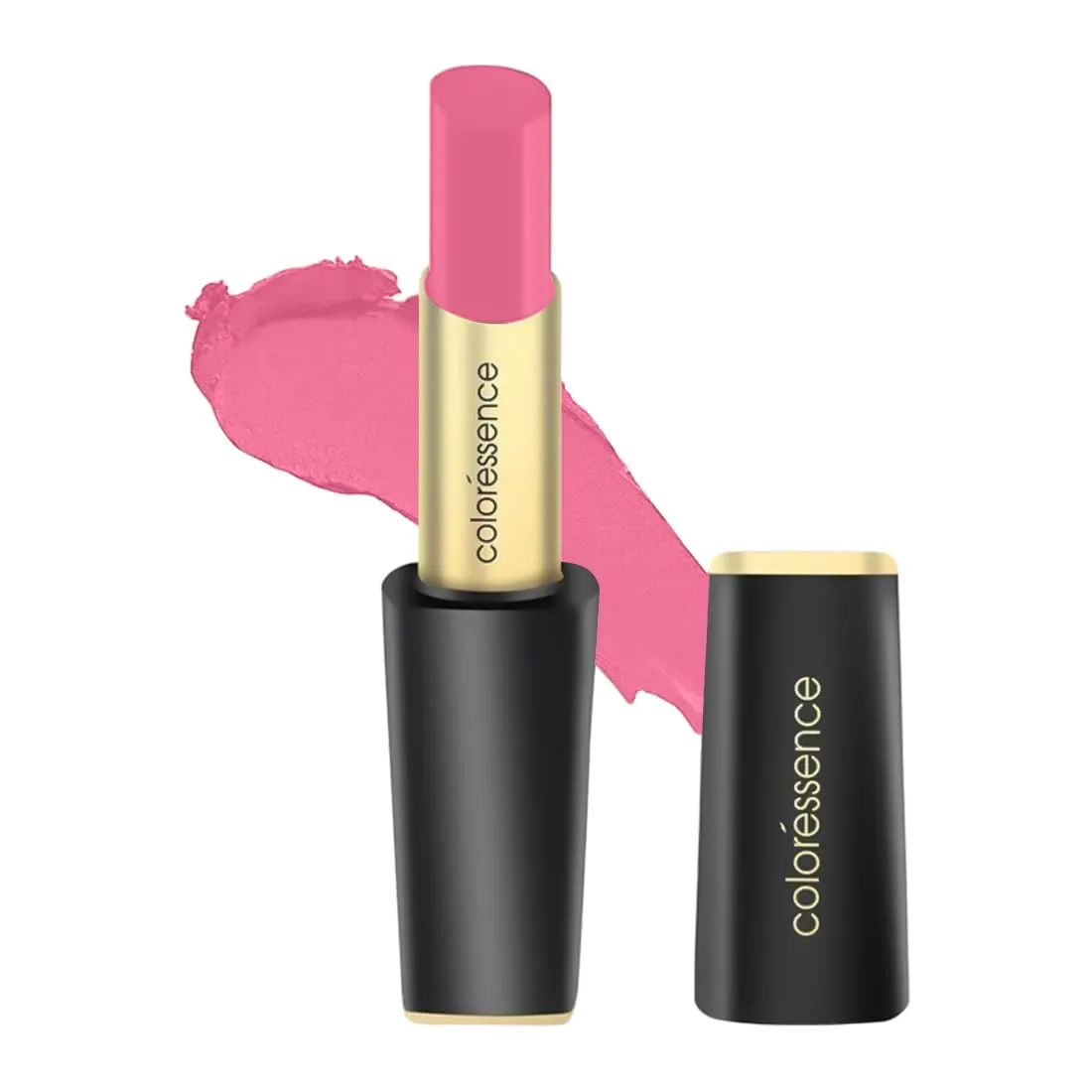 Coloressence Intense Long Wear Lip Color Non Sticky Long Lasting Moisturising Glossy Lipstick - Rossy Bliss, 3.3G