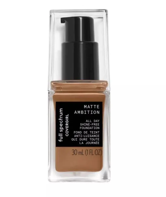 COVERGIRL - Full Spectrum Matte All Day Foundation Tan Cool 2 - 1 fl. oz. (30 ml)