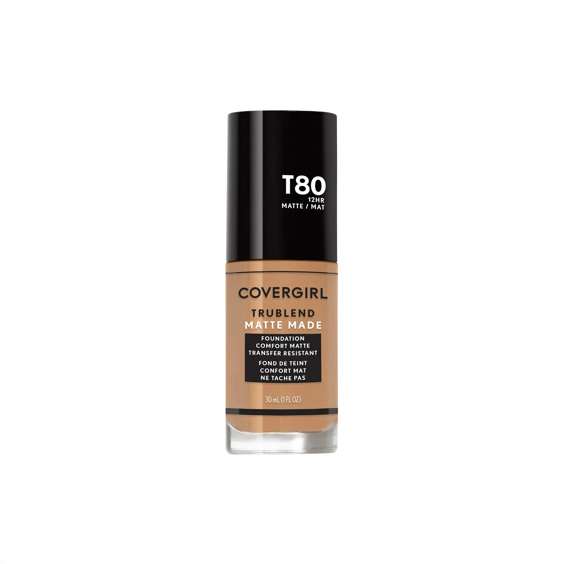 COVERGIRL - Trublend Matte Made Liquid Foundation Toasted Caramel - 1 fl. oz. (30 ml)