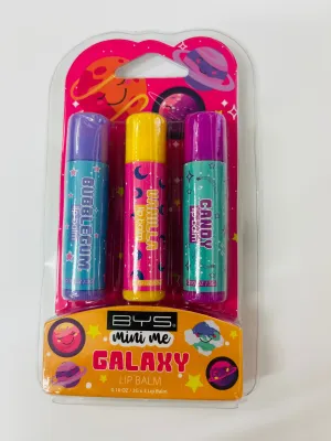 Galaxy 3 pk lip balm BYS