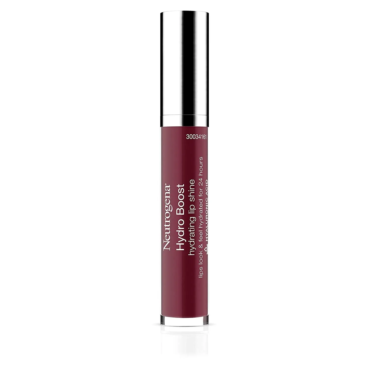 Hydrating Almond Nude Tinted Lip Gloss with Hyaluronic Acid - Long-Lasting Moisture & Shine, 0.10 Oz