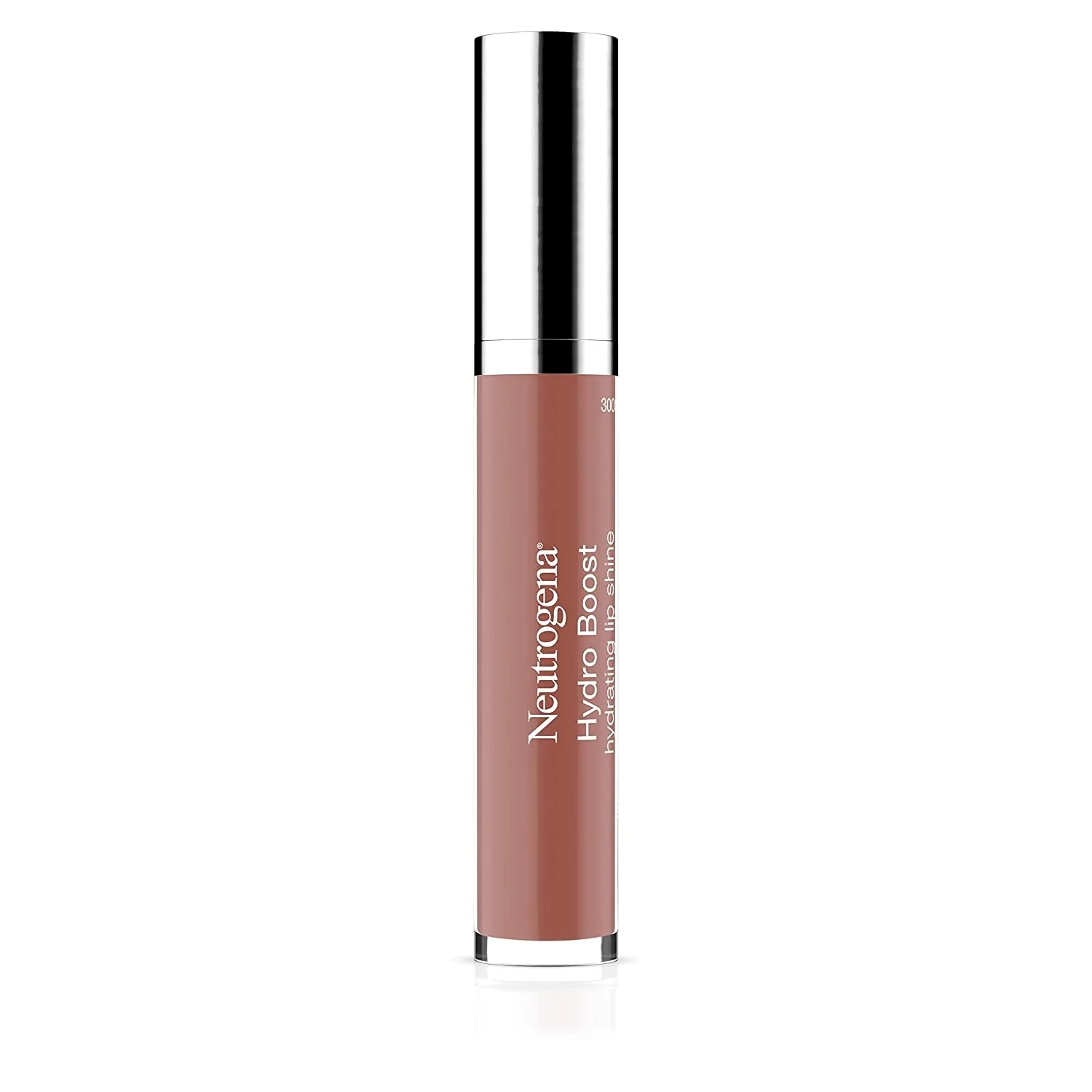 Hydrating Almond Nude Tinted Lip Gloss with Hyaluronic Acid - Long-Lasting Moisture & Shine, 0.10 Oz