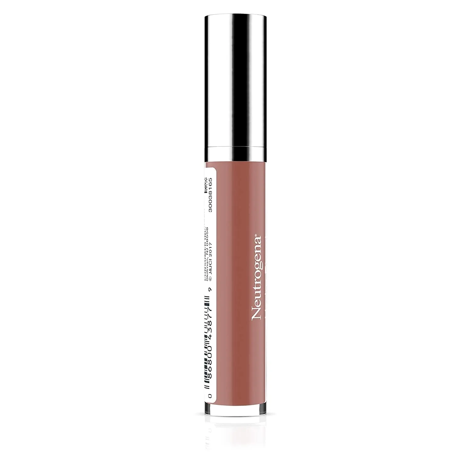 Hydrating Almond Nude Tinted Lip Gloss with Hyaluronic Acid - Long-Lasting Moisture & Shine, 0.10 Oz