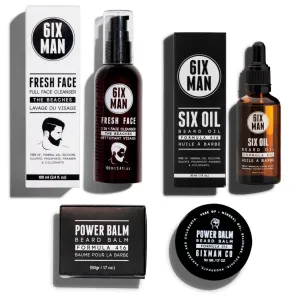 MEN'S *6IXMAN TOTAL BEARD CARE ESSENTIALS KIT