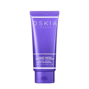 OSKIA Violet Water Clearing Cleanser Blemish Control Facial Cleansing Gel