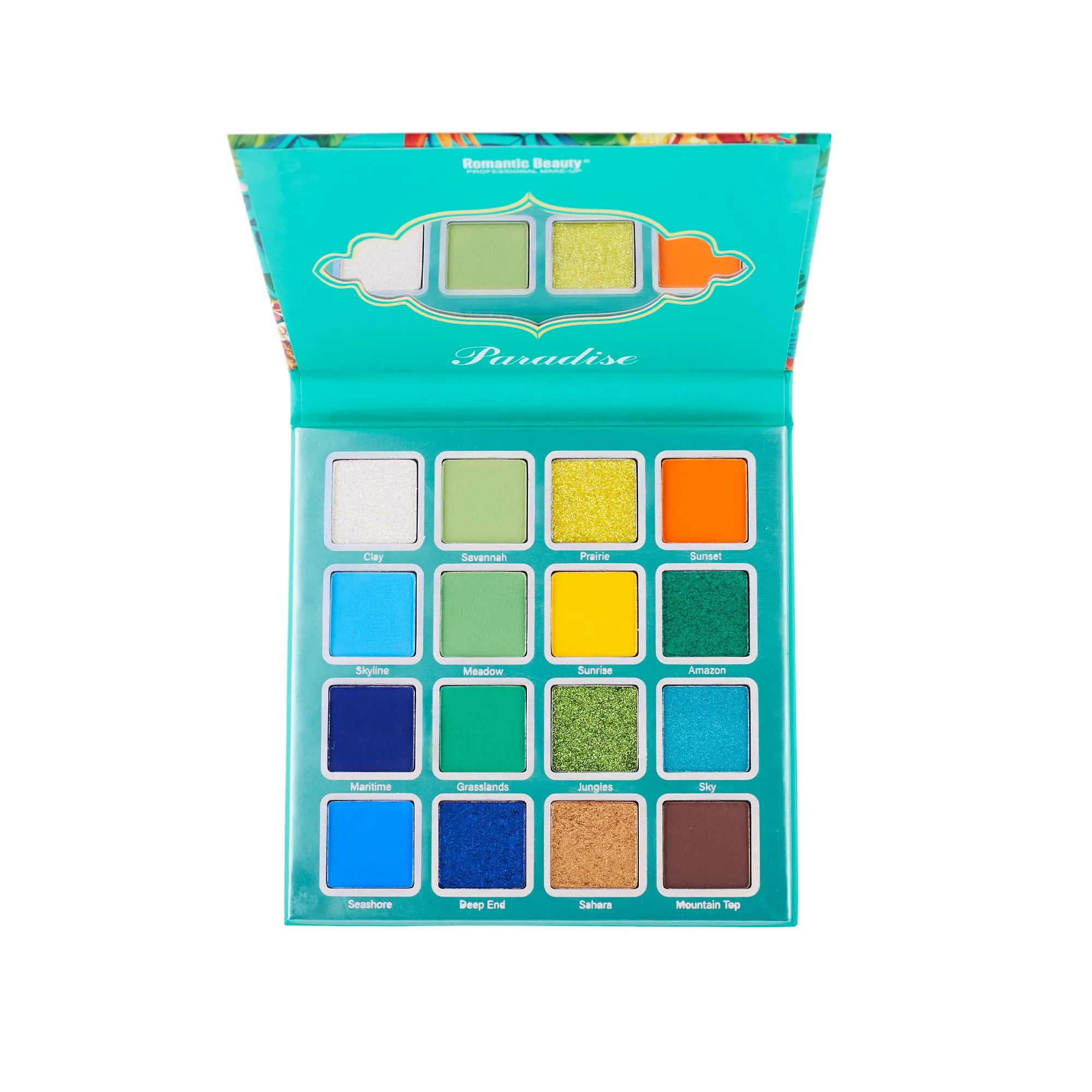 Paradise Eyeshadow Palette - 16 Colors