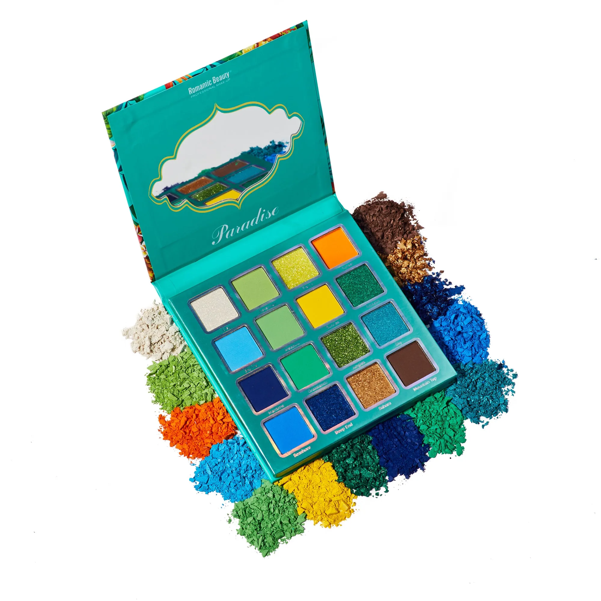 Paradise Eyeshadow Palette - 16 Colors