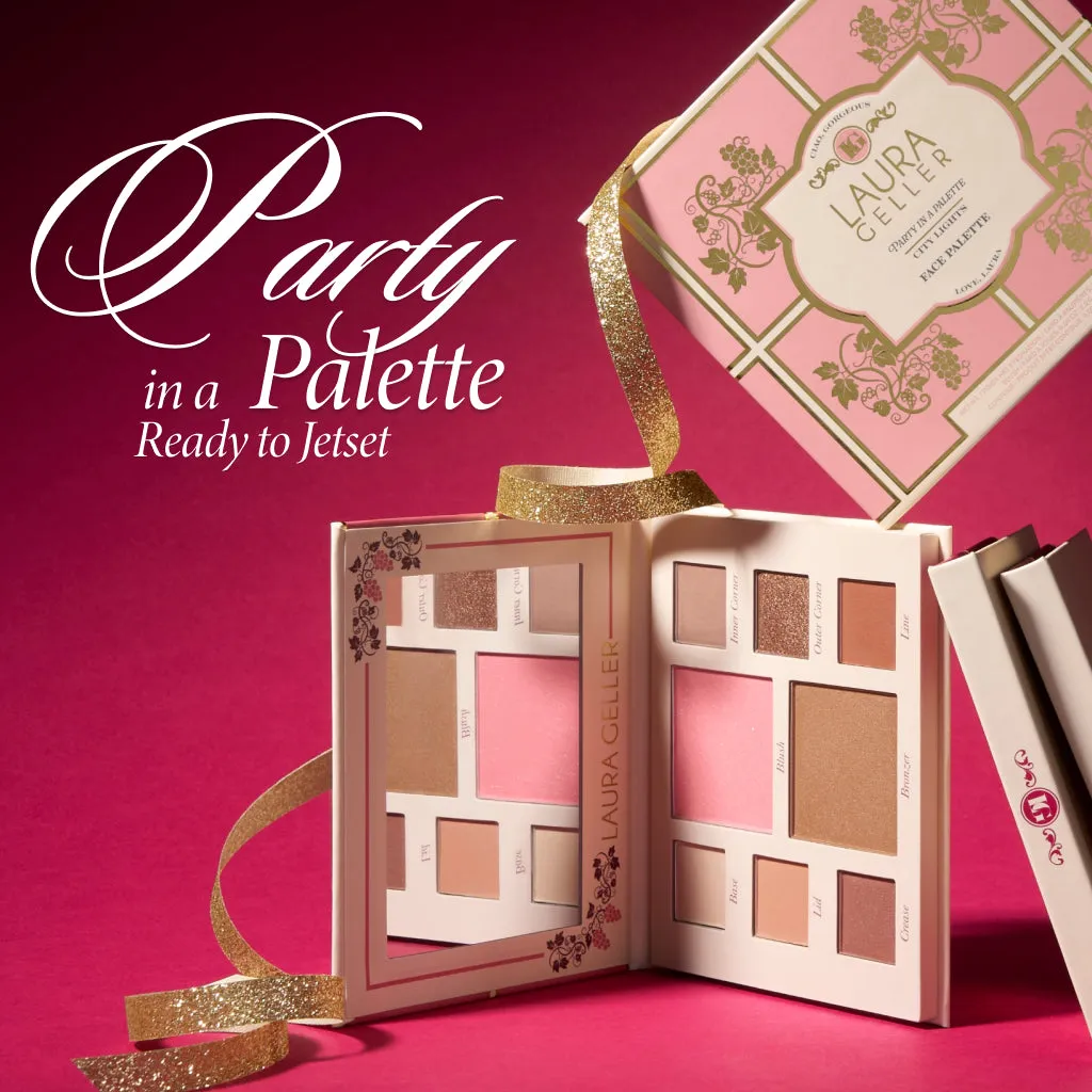 Party in a Palette Ready to Jetset! 4 Face Palettes