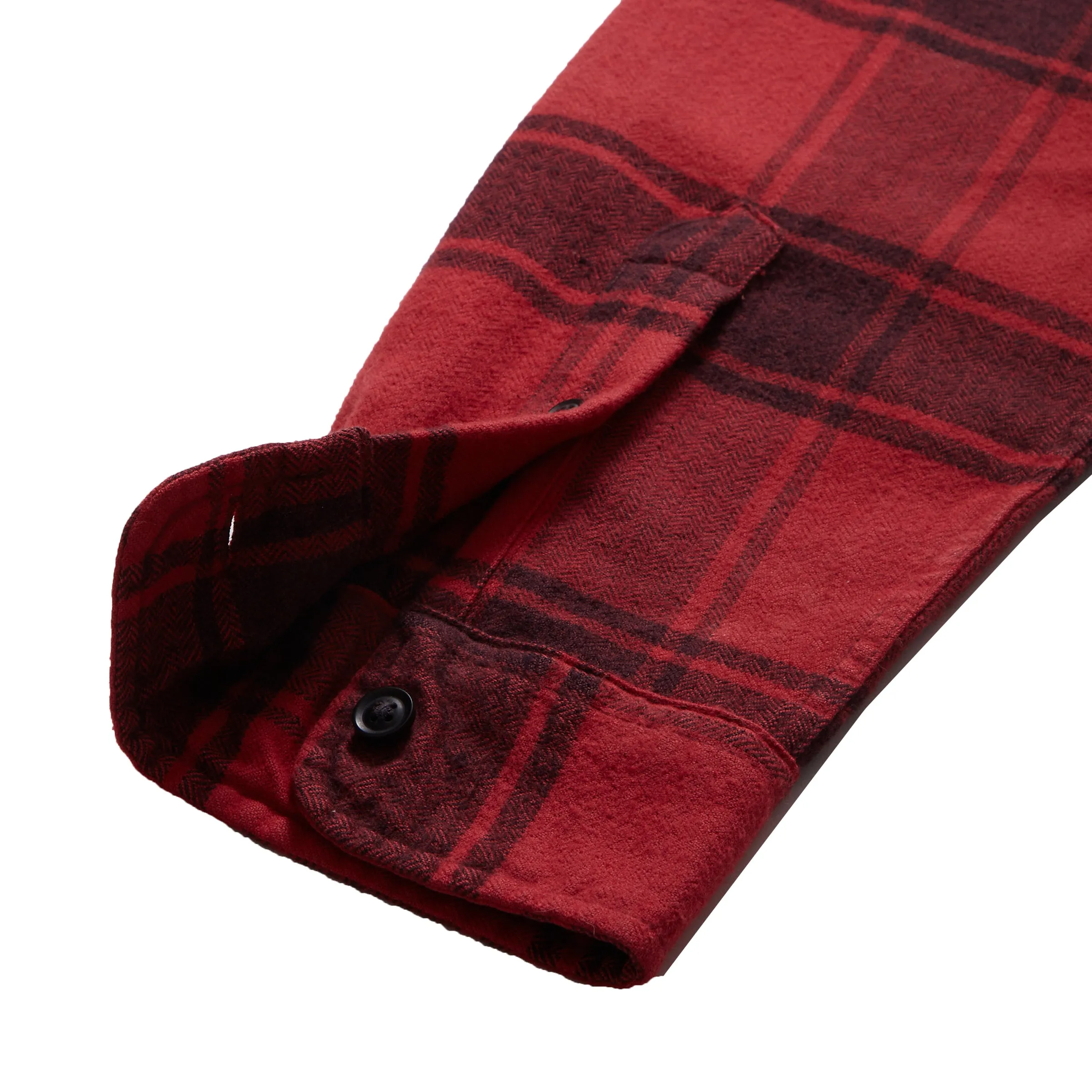 Pembroke Jaspe Flannel - Red Clay Plaid