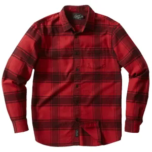 Pembroke Jaspe Flannel - Red Clay Plaid