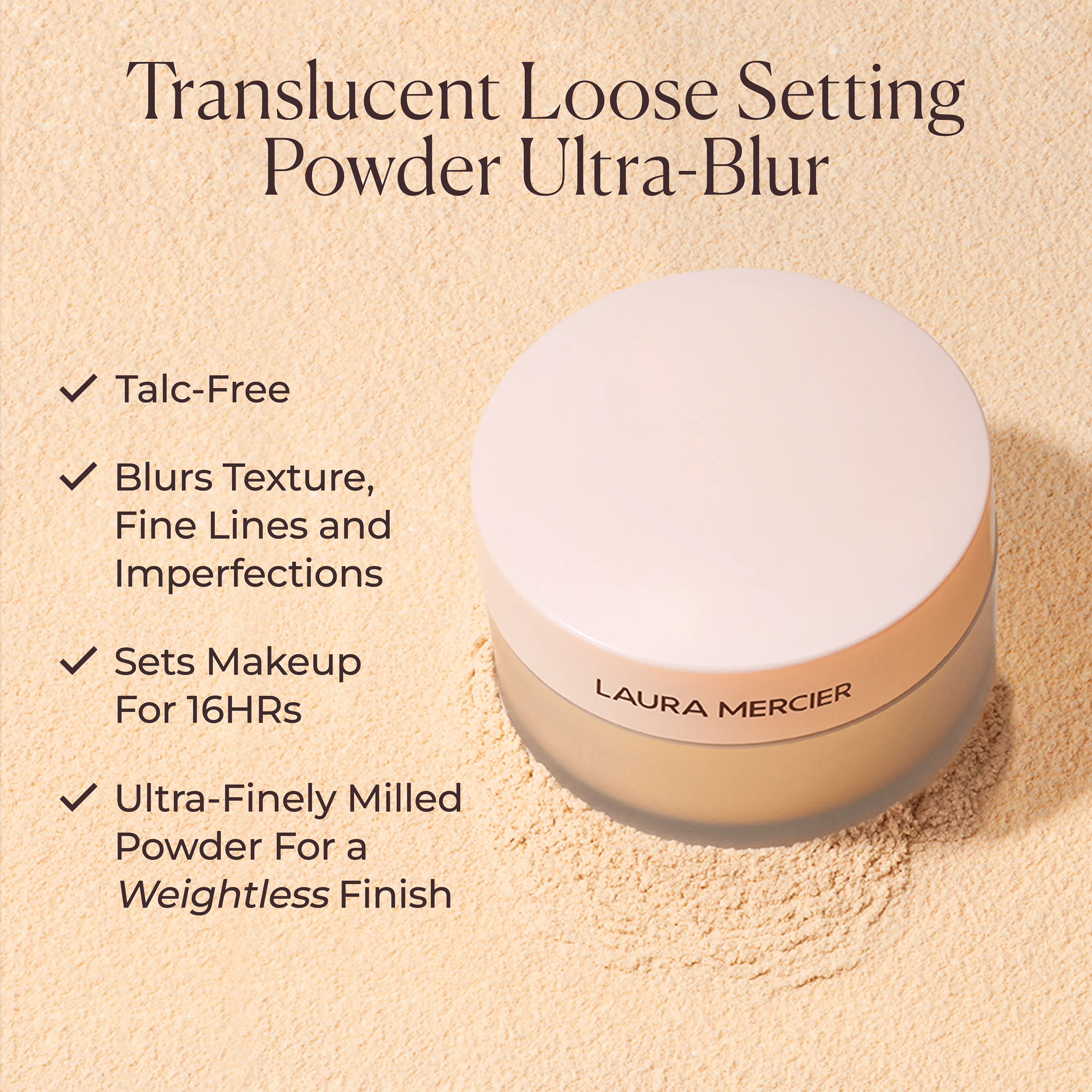 Petit Enchantment Translucent Loose Setting Powder Ultra-Blur - Translucent