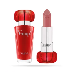 Pupa Vamp Extreme Colour Lipstick With Plumping Treatment - #103 Tea Rose