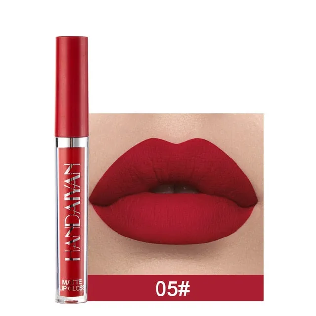 Sexy 15 Colors Velvet Matte Lipsticks Waterproof Long Lasting Sexy Red Lip Stick Non-Stick Cup Makeup Lip Tint Beauty Cosmetic