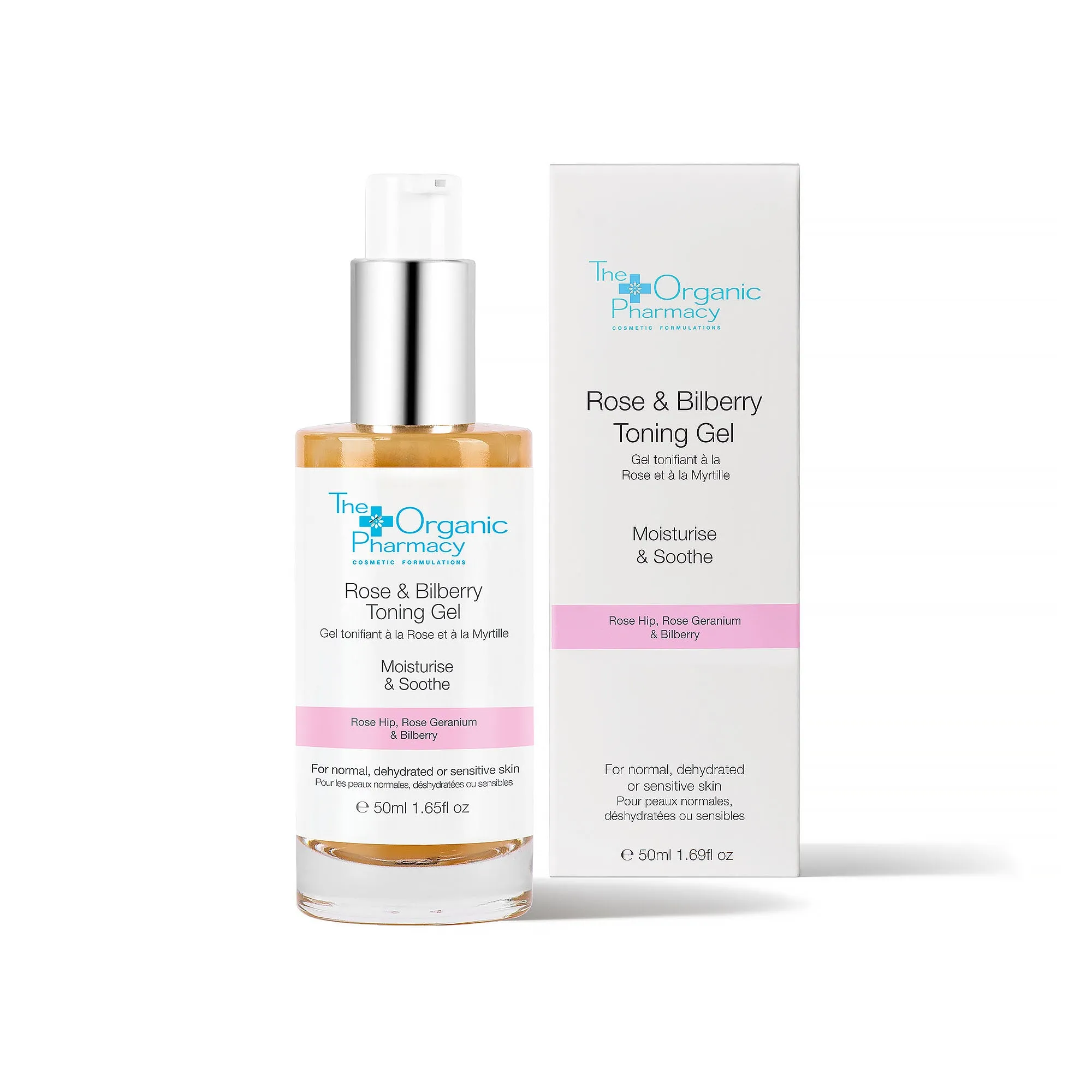 The Organic Pharmacy Rose & Bilberry Toning Gel 50ml