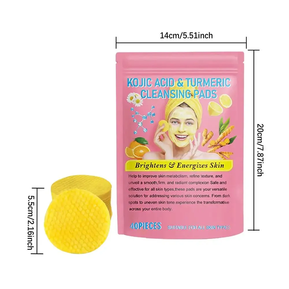 Turmeric Kojic Acid Cleansing Pads