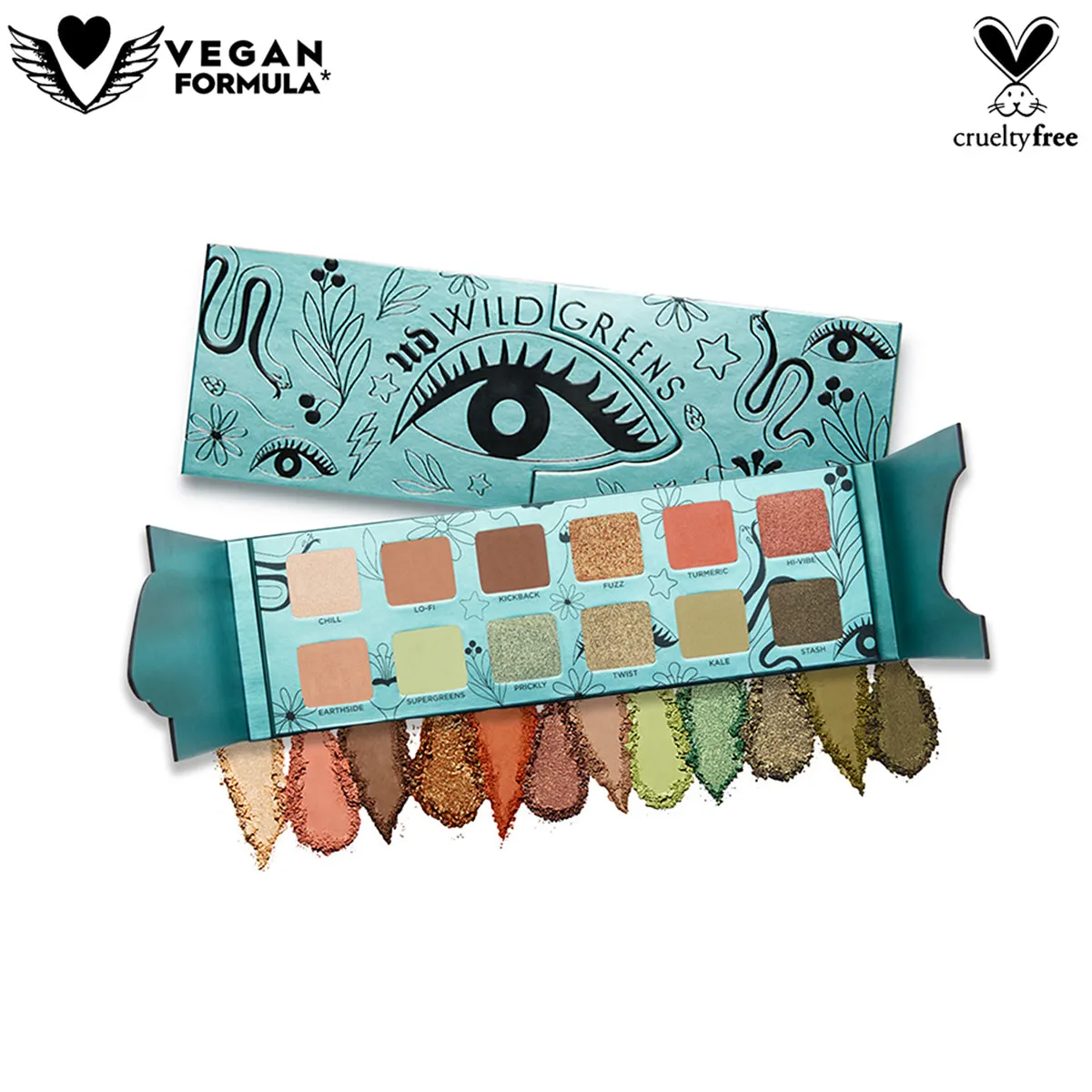 Urban Decay Wildgreens Eyeshadow Palette