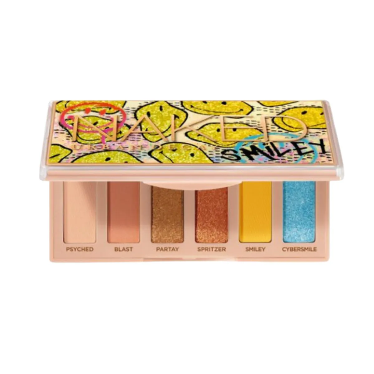 Urban Decay x Smiley® Naked Mucho Happy Mini Eyeshadow Palette.